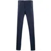 Canali Straight-leg Tailored Trousers In Blue