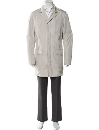 Pre-owned Canali Parka In Gray