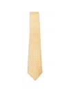 Canali Pattern Tie In Yellow