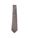 Canali Patterned Tie In Brown