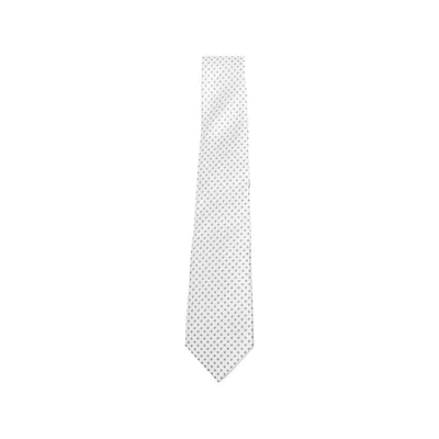 Canali Patterned Tie In Gray