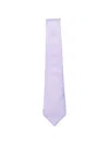 Canali Patterned Tie In Purple