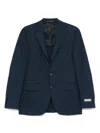 Canali Wool Blazer In Blue