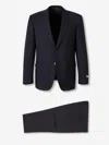 Canali Peak-lapel Double-breasted Suit In Multi