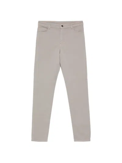 Canali Pocket Trousers In Neutral