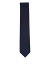Canali Pointed-tip Tie In Blue