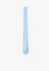 Canali Polka Dots Pattern Silk Tie In Blue