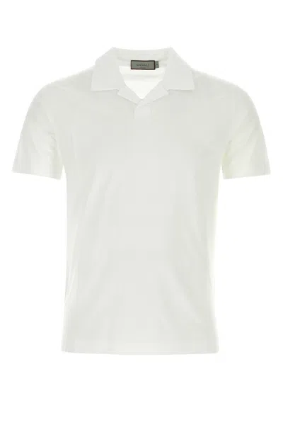 Canali Polo-48 Nd  Male In White