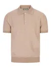 Canali Polo In Neutral