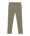 Canali Pressed-crease Trousers In Neutral