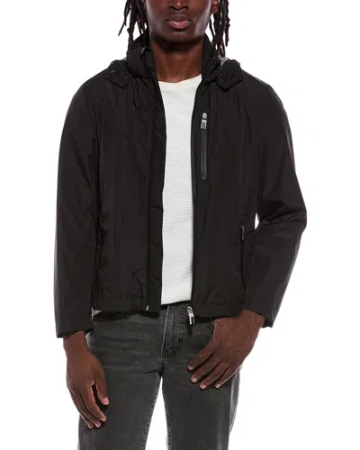 Canali Rain Jacket In Black