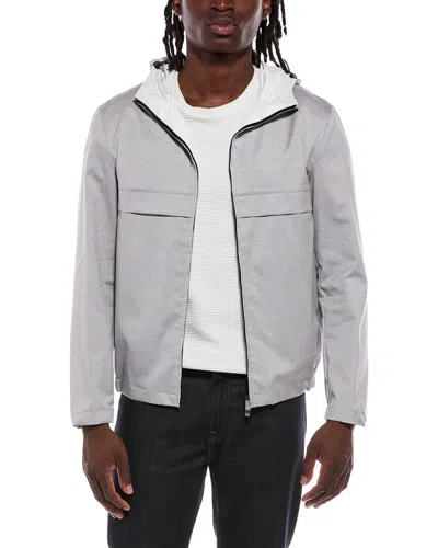Canali Rain Jacket In Gray