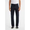 Canali Regular Fit 5-pocket Cotton Stretch Twill Pants In Blue