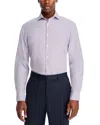 Canali Regular Fit Micro Check Sport Shirt In Multi