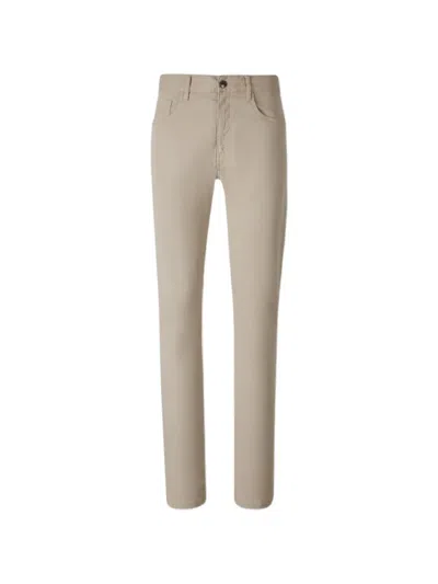Canali Regular Trousers In Brown