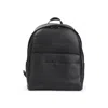 Canali Sculptural Black Leather Bucket Bag In Black