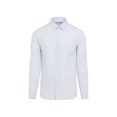 Canali Striped Formal Shirt In Multi