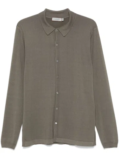 Canali Shirt Sweater In Grey