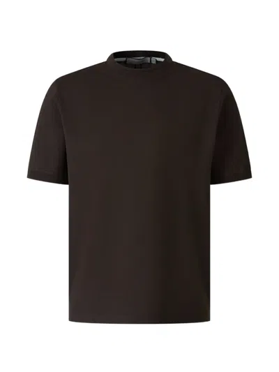 Canali Short-sleeve T-shirt In Brown