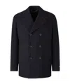Canali Checked Blazer In Black