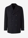 Canali Checked Blazer In Checkered Motif