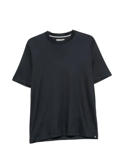Canali Short-sleeve T-shirt In Black