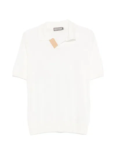 Canali Short-sleeve T-shirt In White