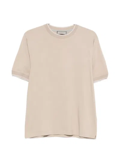 Canali Short-sleevet-shirt In Gray
