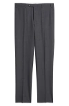 Canali Siena Regular Fit Impeccabile Wool Suit Pants In Gray