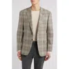 Canali Siena Regular Fit Plaid Cashmere Sport Coat