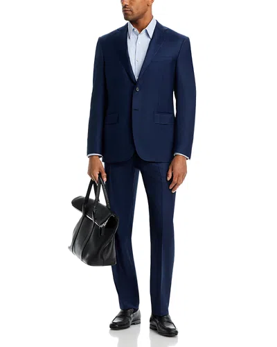 Canali Siena Screenweave Classic Fit Suit In Transparent