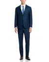 Canali Siena Screenweave Regular Fit Suit In Blue