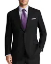 Canali Classic Fit Solid Wool Blazer In Black
