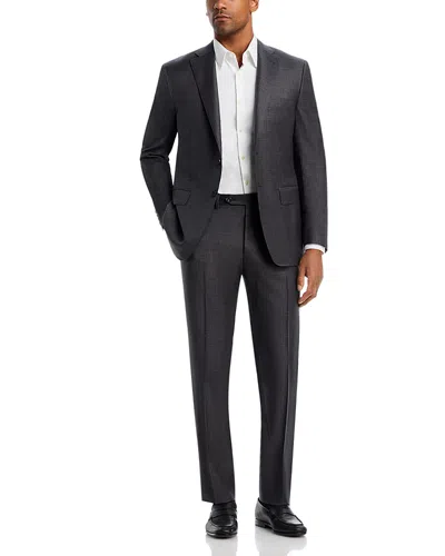 Canali Sienna Screenwave Regular Fit Suit In Brown