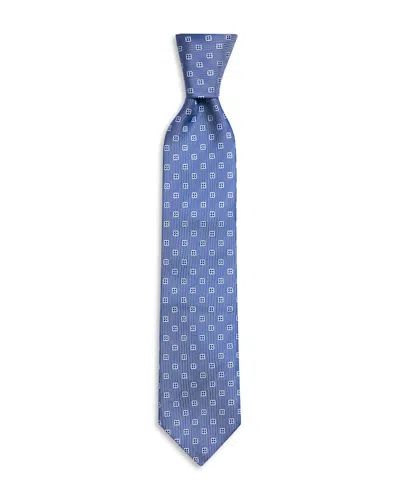 Canali Silk Classic Flower Box Tie In Red