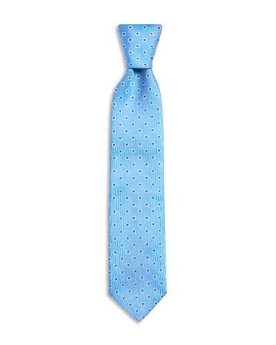 Canali Silk Classic Flower Box Tie In Red