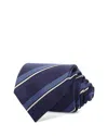 CANALI SILK CLASSIC STRIPE TIE