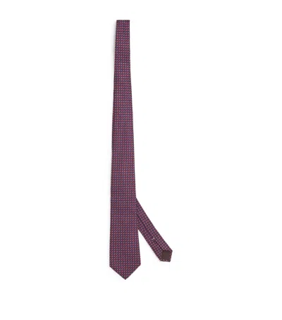Canali Silk Jacquard Tie