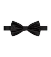 Canali Silk Pre-tied Bow Tie In Black