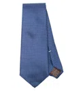 Canali Silk Tie In Blue