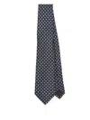 Canali Silk Tie In Blue