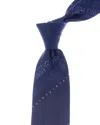 Canali Silk Tie In Blue