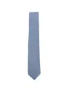 Canali Silk Tie In Blue