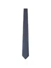 Canali Silk Tie In Blue