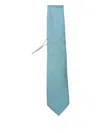 Canali Silk Tie In Brown