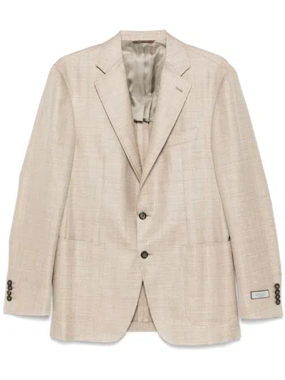 CANALI SINGLE-BREASTED BLAZER
