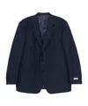 Canali Single-breasted Blazer In Black