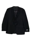 Canali Single-breasted Blazer In Black