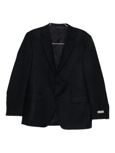 Canali Single-breasted Blazer In Black