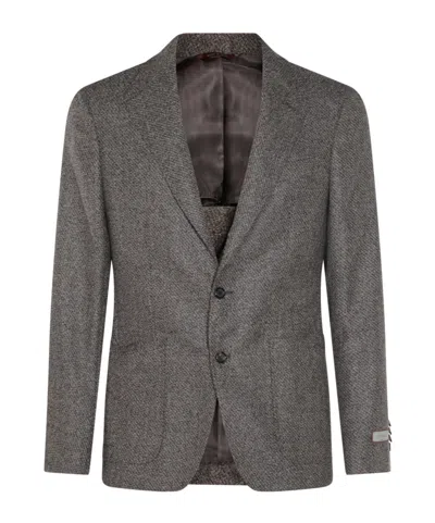 CANALI SINGLE-BREASTED BLAZER